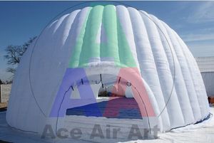 L'igloo blanc gonflable géant populaire de tente de dôme pour l'événement ajoutent l'amusement à votre événement