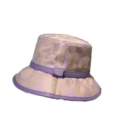 Chapeaux populaires designers femmes à la mode couleur bonbon homme seau chapeau à la mode été en plein air protection solaire casquette pour femmes ornement hg145 B4