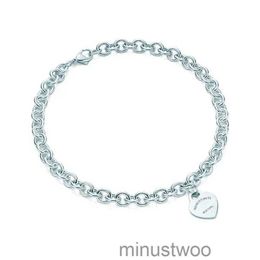 Populaire en forme de coeur croix clé 925 en argent Sterling collier Bracelet femme bijoux à la mode Simple Memorial Day fête de mariage 7ODW HWYH HWYH NW72