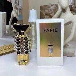 Parfum populaire de haute qualité pour hommes et femmes Bouteille en verre bleu clair pour femme Parfum de marque Déodorant naturel durable Livraison rapide 100 ml