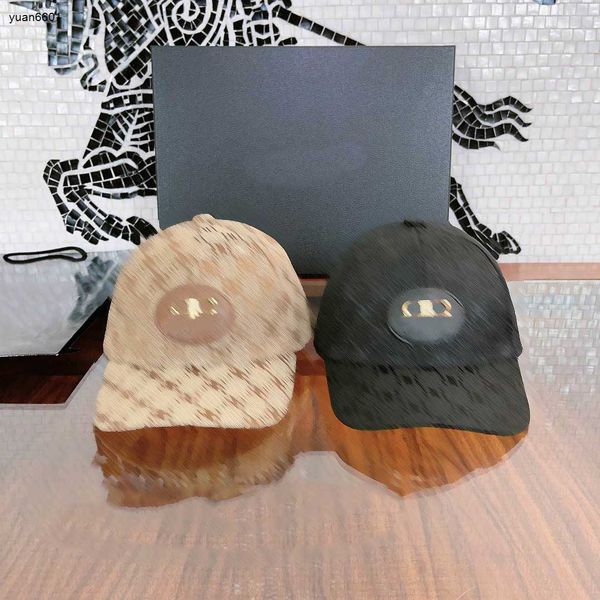Sombreros de diseño para niños populares Hats Metal Logo Decoración Baby Sun Gat Size 3-12 Box Packaging Girls Ball Ball Tap, 24feb20