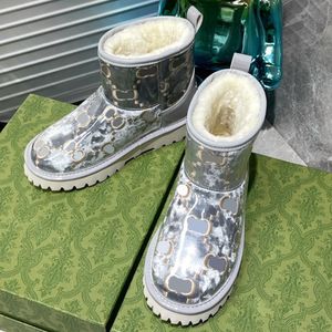 Boots de marque célèbres populaires Bottes de ski Bottes de neige avec des lettres de marque