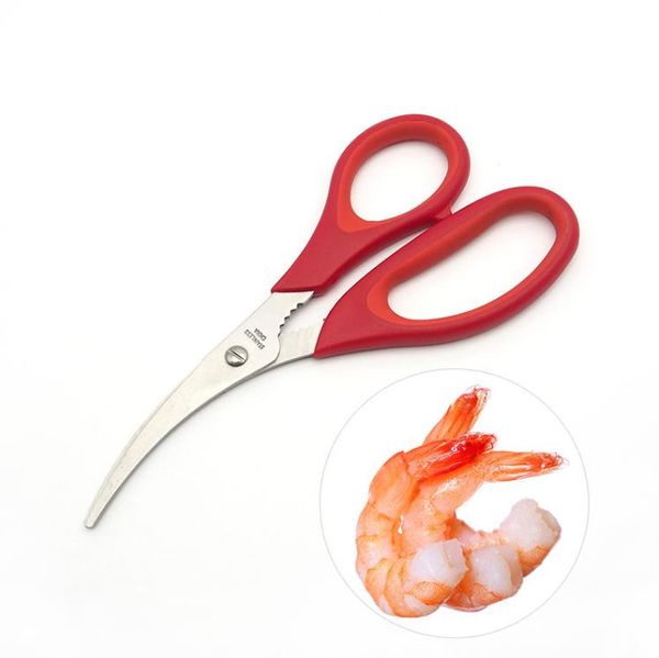 Ciseaux de fruits de mer à crevettes de homard populaires Cisqueurs de fruits de mer Snip Snip Shells Tool 7 * 3,5 pouces SN4439