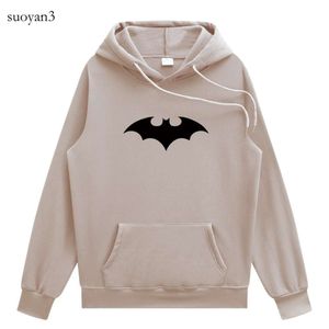 Populaire hiphop-hoodie voor heren en dames, hoodie met Batman-print