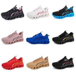 Hombres populares Mujeres Zapatos para correr GAI Nine Negro Blanco Púrpura Rosa Verde Azul Marino Ligero Cómodo Para Hombre Entrenadores Deportes Caminar