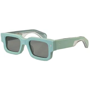 Lunettes de soleil de créateurs pour hommes populaires UV400 lunettes rectangulaires à monture complète pour femme lunettes de protection solaire en plein air pour femmes ornement hg139 B4