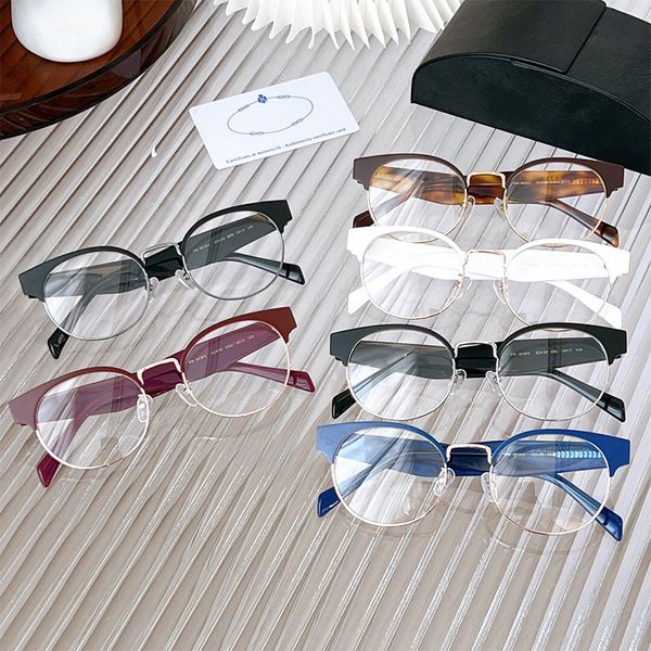 Lunettes plates populaires pour hommes et femmes Modèle: PR85WV Triangle Design unique Business Marque célèbre et populaire Style de lunettes Miss Qualité supérieure avec boîte d'origine