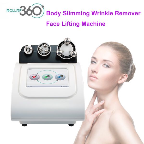 Popular máquina multifunción para adelgazar sin cavitación, radiofrecuencia RF, multipolar, uso para apretar la cara y el cuerpo