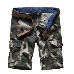 Nouveau produit populaire haut d'été conception Camo militaire décontracté hommes lâche travail coton marque de mode Shorts P230602