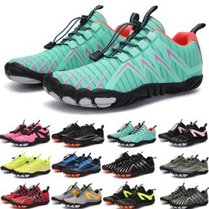 Popular al aire libre de gran tamaño de color blanco zapatos de escalada para hombre para mujer entrenadores zapatillas de deporte tamaño 35-46 GAI color22