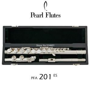 Populaire parel alt flute pfa-201es rechte headjoint 16 sleutels gesloten gat nikkel zilver g tune muziekinstrument met een zaak