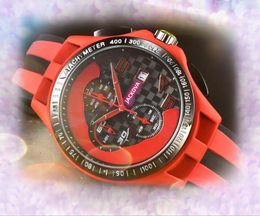 Popular reloj premium para hombre completamente funcional famoso coche de carreras deportivo negocio reloj de tiempo con batería de cuarzo reloj helado pulsera de hip hop reloj de pulsera de negocios regalos
