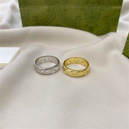 Populaire ringen voor mannen esthetische designer ring voor vrouw verlovingsring klassieke retro dames sieraden Valentijnsdag liefhebbers cadeau paar vrouwelijke zl171 F4