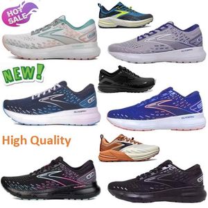 Sneakers de course de route populaire Brooks Ghost 15 noir noiraged perle blanc ébène huyster spa bleu néo rose cuivre pour hommes chaussures de sport pour les femmes usure des femmes