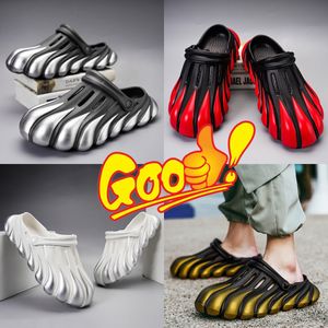 Populaire sandalen geverfd klauw gouden draak eva gat schoenen dikke zool sandalen zomer strand heren schoenen teen wikkel ademende slippers gai eur 40-45