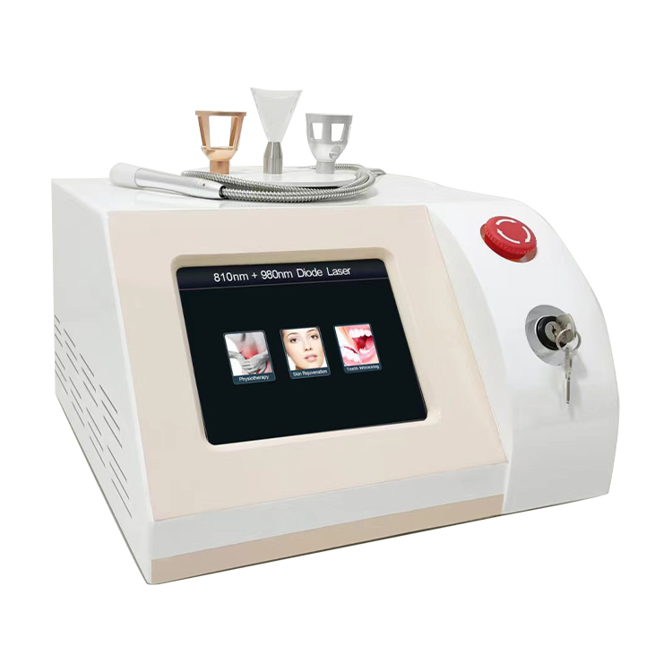 Máquina de eliminación de vasos sanguíneos de venas de araña láser de diodo de 980 nm de venta popular equipo de belleza de eliminación vascular