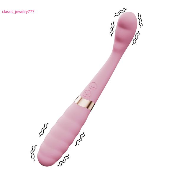 Juguetes sexuales populares, vibrador, palo vibratorio, masajeador de estimulación Dual para clítoris y punto G de alta frecuencia para mujer