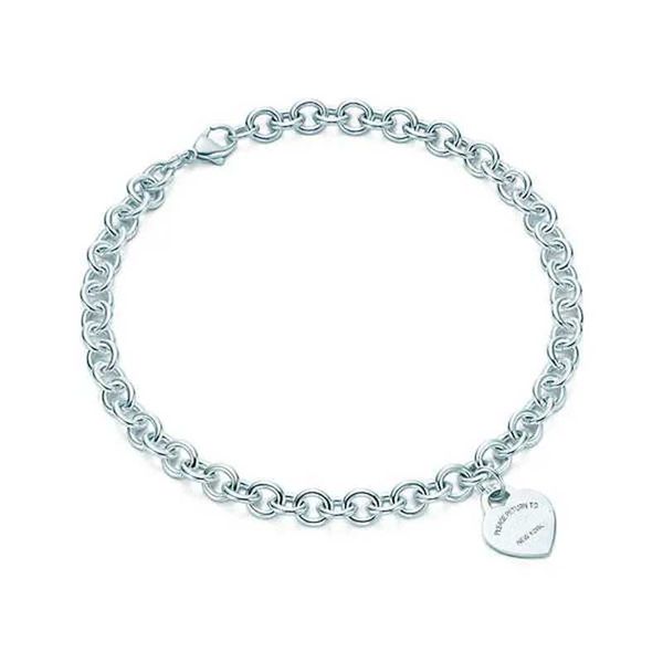 Popular en forma de cruz llave collar de plata esterlina pulsera mujer joyería moda simple día conmemorativo fiesta de boda DS4G NM1S NM1S