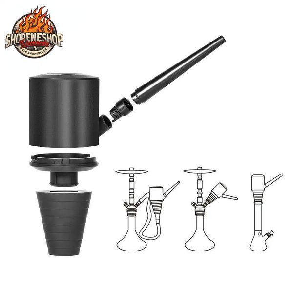 Accesorios populares de shisha huuka accesorios automáticos eléctricos altos potencia de potencia de inicio Huuka Bomba de aire Sheesha Chicha Narguile Smoking Product