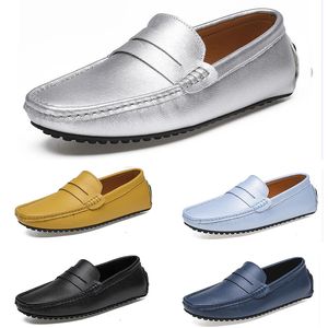 populaire schoenen lente herfst zomer grijs zwart wit heren lage ademende schoenen met zachte zool platte zool heren GAI-36