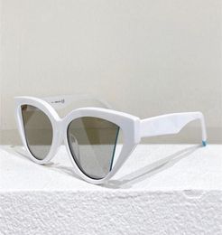 Populaire trend dames zonnebrillen 40009 retro kat oog klein frame holle lens zonnebril mode charmante stijl antiultraviolet pro7286553