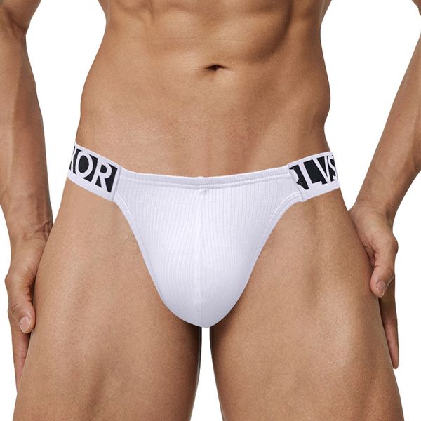 Culotte populaire coton Sexy homme sous-vêtements bref hommes caleçon confortable Slip culotte Jockstrap hommes slips pénis