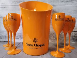 VeUve Clicquot Orange Acrylique Magnum Champagne Bucket 15 