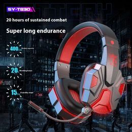 Casque de jeu d'ordinateur sans fil populaire, casque Universal Bluetooth Gaming, casque, casque