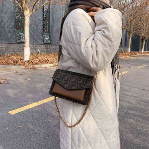Populaire dames tas herfst en winter nieuwe retro veelzijdige een schouder kleine vierkante tas breedband Messenger tas portemonnees_atyu