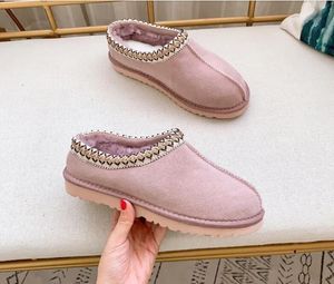 Populaire vrouwen Tazz Tasman slippers laarzen enkel ultra mini casual warme laarzen met kaartstoftas casual thermische slippers