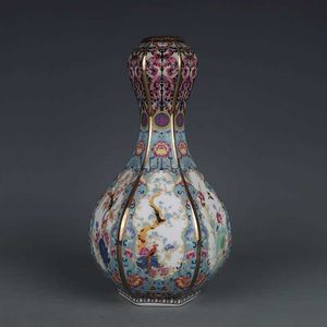 Vase de décoration chinoise de détresse ancrée en porcelaine Vase à la maison hkd230810