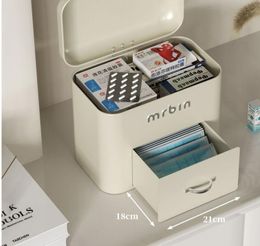 Porche boîte de rangement masque haut niveau d'apparence salon bureau collations chambre avec couvercle entrée boîte de rangement boîte à médicaments