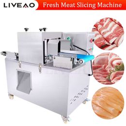 Machine à trancher la viande de porc, tranche de poitrine de poulet, Machine de fabrication de trancheuse de bœuf frais