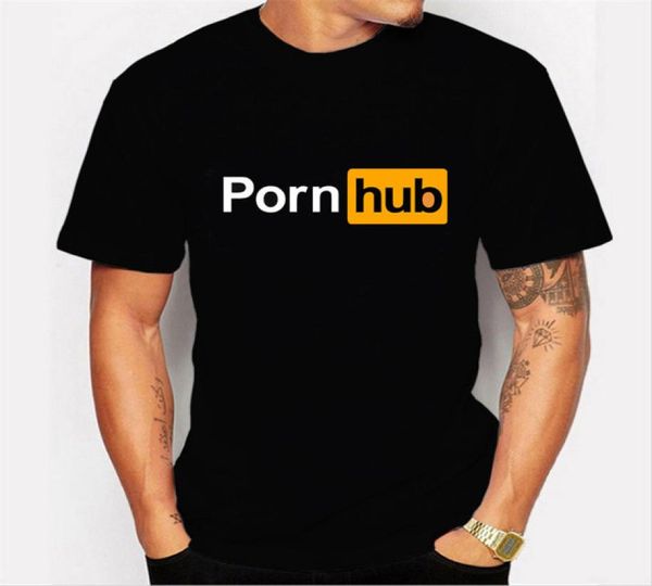 Pornhub tshirt hommes à manches courtes Coton Porn Porn T-shirt Adult Adult Top Vêtements Plus taille 20205676979