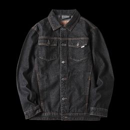 Port printemps automne hommes Denim veste grande taille à la mode mode Bomber déchiré Denim mâle Cowboy Jeans grand et grand 6XL 7XL