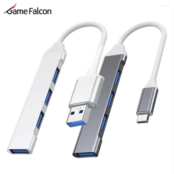 Puerto multidivisor tipo C a Hub 3,0 3,1, adaptador OTG para Samsung, tableta, teléfono, Pro, Air, PC, accesorios de ordenador