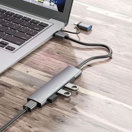 Poort USB C Hub 5Gbps C/USB naar multipoort adapter Dock gegevensoverdracht voor laptop