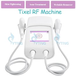 Draagbare Tixel thermische fractionele RF-machine voor het verwijderen van acnelittekens Striaebehandeling Gezichtslifting