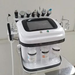 Máquina portátil de dermoabrasión 10 en 1, depurador ultrasónico para rejuvenecimiento de la piel, oxígeno, belleza facial, exfoliación por chorro