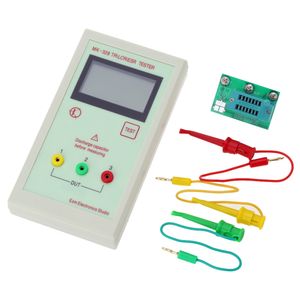 Testeur de transistor LCD portable 128 x 64, livraison gratuite, capacité d'inductance de diode, compteur ESR, test MOS/PNP/NPN L/C/R