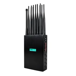 Draagbaar 14 antennes 5G-signaal met LCD-scherm Mobiele telefoon 5G 4G 3G 2G Wi-Fi GPS 14Watt