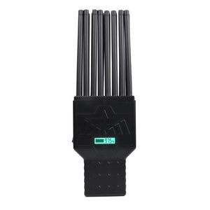 Inhibiteur de Signal Portable 18 canaux Wifi Lojack GPS RC315MHz 433MHz 868MHz GSM LTE CDMA 2G 3G 4G 5G