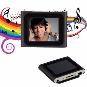 Freeshipping Pantalla LCD portátil de 18 pulgadas Sexta generación Música Medios Video Película Radio FM Reproductor MP4 Soporte 2-16 GB Micr-oS-DTF Ewef