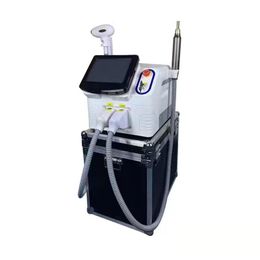 Draagbaar 2 op 1 808 Laserdiode Beauty Machine Herenhaar Pigment Verwijderen Hoge energie voor huidverstrakking