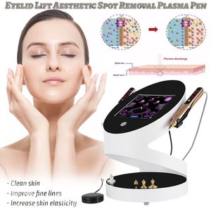 Machine Portable 2 en 1 à Flash et Plasma d'ozone, pour le Lifting de la peau et des yeux, Anti-rides, élimine les taches noires, équipement de beauté pour soins du visage