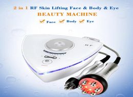 Machine bipolaire portative de beauté d'oeil de corps de visage de levage de peau de RF 2 en 1 avec 2 Tips8009825