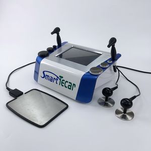 Portable 2 en 1 Terapia Smart Tecar Pad, alivio de dolor eléctrico, recuperación muscular Música de fisioterapia de retención de retención muscular