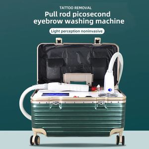 Machine à bagages Picolaser Portable 3 couleurs en option, équipement de lavage des sourcils et tatouage, 5 sondes, Laser Nd Yag pour Salon