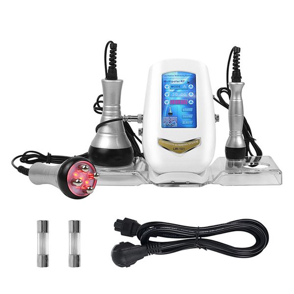 Machine Portable 3 en 1 à ultrasons Rf pour Massage de la Cellulite, système de Cavitation, amincissante, Anti-rides, 40K