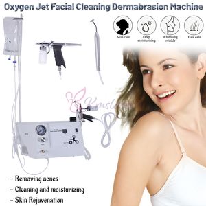 Portable 3 en 1 eau jet d'oxygène peel peau peeling soins du visage équipement de beauté jetpeel pistolet spary machine de nettoyage en profondeur